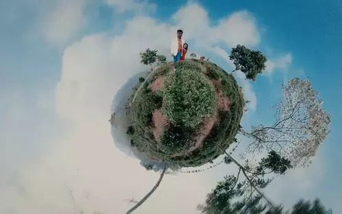 360 video creation for weddings and pre wedding with insta 360